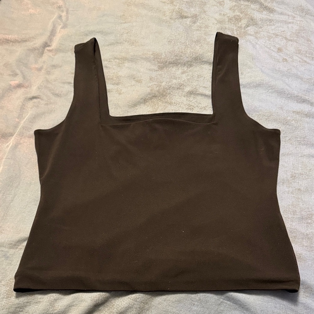 Leith Black Tank Top